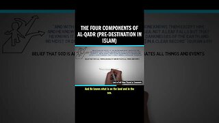 The Four Components of Al-Qadr (Pre-Destination in Islam)