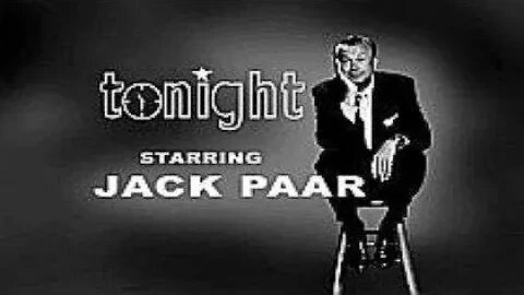 1962 Mort Sahl Hosts Tonight Show Jack Paar (Partial Episode) Speaks To a Female Astronaut