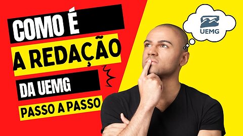 UEMG: REDAÇÃO