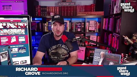 Richard Grove IMPLODES Ben Shapiro's Logic re: Gaza | #GrandTheftWorld 186 (Clip)