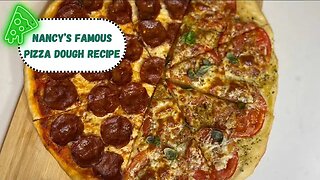 Easy Pizza Dough Recipe (no sugar added)