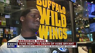 Fans react to death of Kobe Bryant