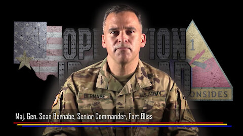 Fort Bliss senior commander introduces Operation Ironclad