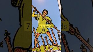 7 of Wands #shorts #learntarot