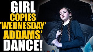 Girl Copies 'Wednesday' Addams' Dance... REGRETS IT.. | SAMEER BHAVNANI