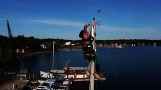 12YR OLD Mast Climbing and Forestay Repair (Part 2 of 2) || S02 - Ep10 || #56