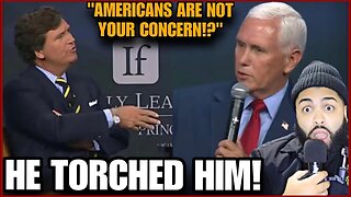 BOOM! Tucker Carlson Ends The Career of Mike Pence on National TV! “Americans Not your Concern”