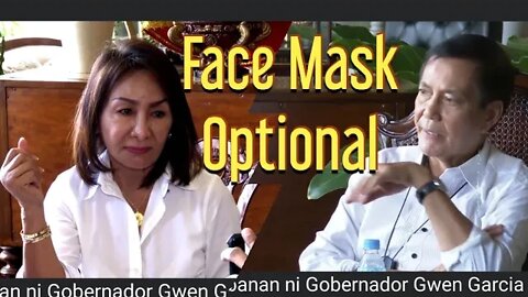 Gov. Gwen Garcia 》 Face Mask Optional