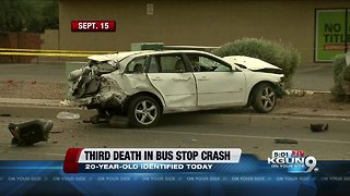 Man dies 1 month after midtown bus stop crash