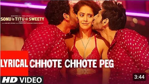 Chhote Chhote Peg Yo Yo Honey Singh Neha Kakkar Navraj Hans Sonu Ke Titu Ki Sweety.mp4