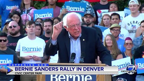 Full video: Sen. Bernie Sanders rallies in Denver