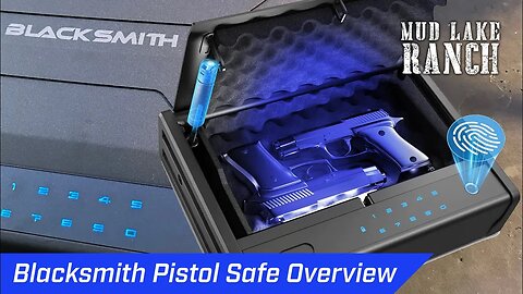 Blacksmith Pistol Safe Unboxing, Overview, and Setup Instructions