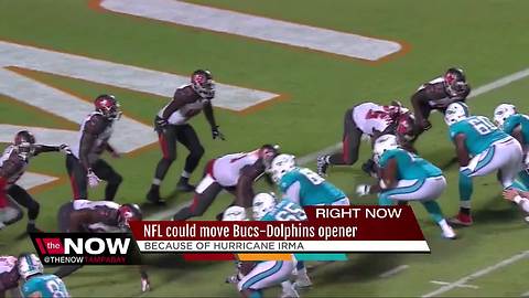 AP: NFL considers moving Bucs, Dolphins opener