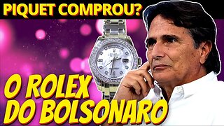 Desespero por reeleição pode ter feito Bolsonaro vender Rolex a Nelson Piquet