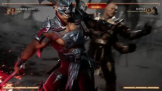 Mortal Kombat 1 2023 General Shao & Goro Kameo Fatal Blow