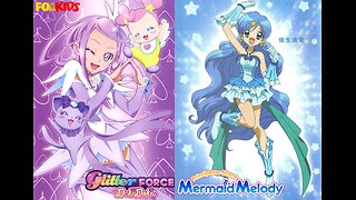 Makoto Kenzaki (Cure Sword) and Hanon Hōshō (Mermaid Melody) Slideshow AMV - I ♥ U (I Love You)