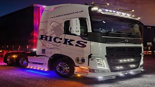 One Of Hicks Transport Volvo FH12 500hp - Welsh Drones Trucking