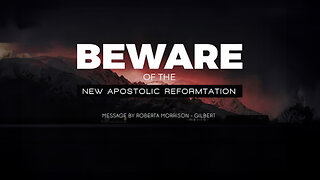 Beware Of The New Apostolic Reformation