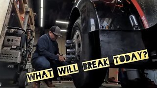 On this episode of: What will break today? #trucking