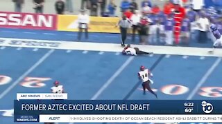 Aztecs Darren Hall excited about nfl draft