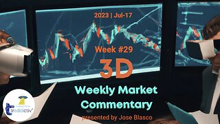 UFO Traders’ Weekly 3D Market Commentary (Week #29 2023) by #tradewithufos