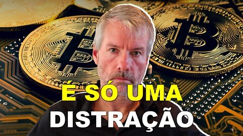 ELES ESTÃO FAZENDO VOCÊ UM TOLO - Michael Saylor | Bitcoin
