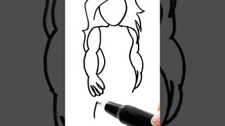 How to draw and paint She Hulk Marvel #shorts