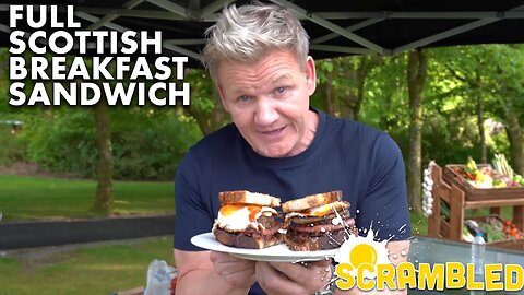 Gordon Ramsay Turns a Full Scottish Breakfast into a Sandwich