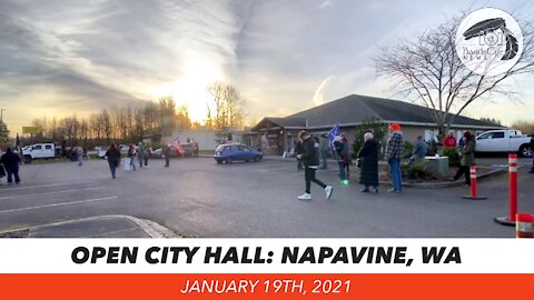 Open City Hall: Napavine, WA January 19th, 2021