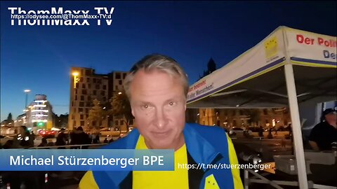 Kritische Fragen an Stürzenberger, Chris Israel & Muslime - BPE-Demo München 13.10.23 (3)