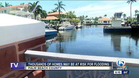 Study: Thousands of Palm Beach County homes impacted by sea-level rise