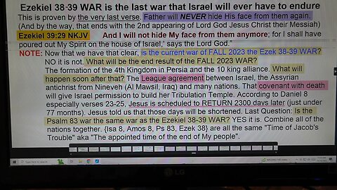 Israel at WAR - is this the Ezekiel 38-39 WAR