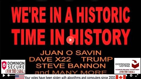 Juan O Savin, Dave X22, Steve Bannon & President Trump: Very Historic Time in History!