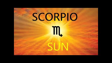 Scorpio Sun | Sun in Scorpio in Vedic Astrology