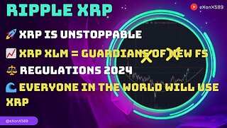 🚀 #XRP UNSTOPPABLE📈 #XRP #XLM = GUARDIANS OF NEW FS⚖️ REGS 2024🌊 EVERYONE IN THE 🌎 WILL USE $XRP
