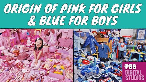 Why was Pink for Boys and Blue for Girls?