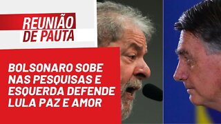 Bolsonaro sobe nas pesquisas e esquerda defende Lula paz e amor - Reunião de Pauta nº1.029 -19/08/22