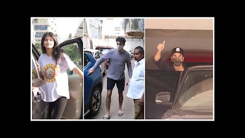 Ranbir Kapoor, Ibrahim Ali Khan & Anjini Dhawan Spotted Across Town