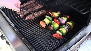 Beef & Veggie Kabobs