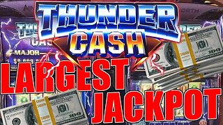 MORE THAN THE MAJOR! ⚡ THE BIGGEST JACKPOT OF MY LIFE ON THUNDERCASH! ⚡