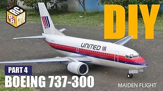 How to Build RC Airliner Boeing 737 Part 4