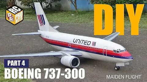 How to Build RC Airliner Boeing 737 Part 4