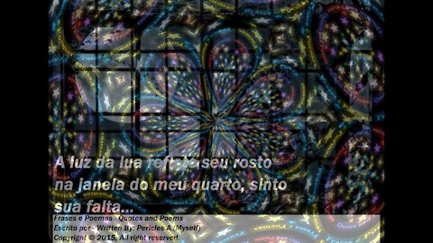 A luz da lua reflete seu rosto, sinto sua falta... [Frases e Poemas]