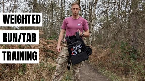 Weighted Vest Run Training | British Army Fitness