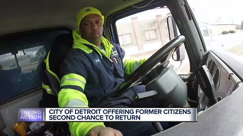 Former prisoners offered a second chance as returning citizens in Detroit