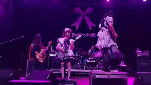 Band Maid in Houston song DOMINATION