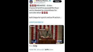 Biden's Impeachment Passed House