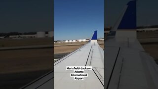 Takeoff at Hartsfield-Jackson Atlanta International Airport