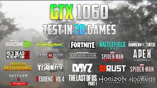 GTX 1060 Test in 20 Games - 1080p