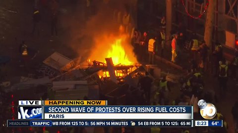 Second wave of protests over rising fuel costs